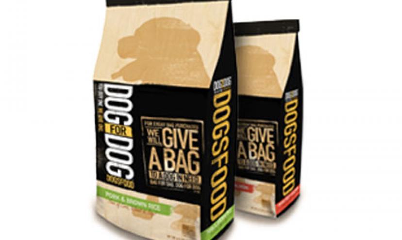 Surprise Your Pup With a FREE Sample of Dog Food from Dog For Dog!