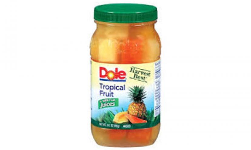 Get $0.55 off any one DOLE Jarred Fruit!