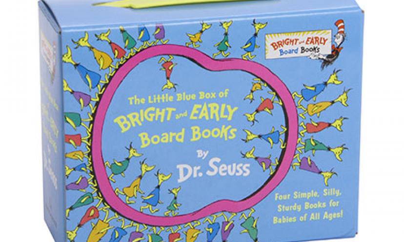 Save 36% off on The Little Blue Box of Bright and Early Board Books by Dr. Seuss!