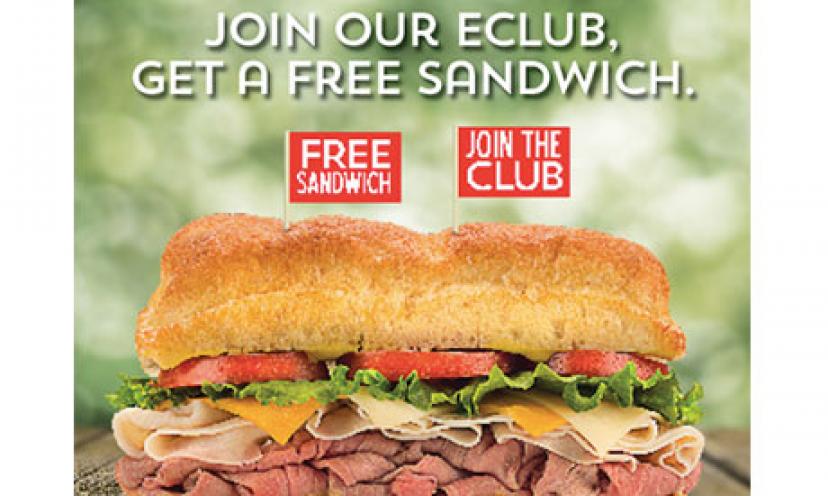 Get a FREE Sandwich at Earl of Sandwich!