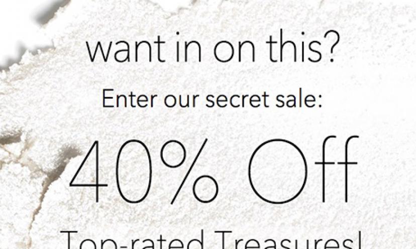 Take part in the E.L.F. secret sale and save 40% off top-rated beauty treasures!