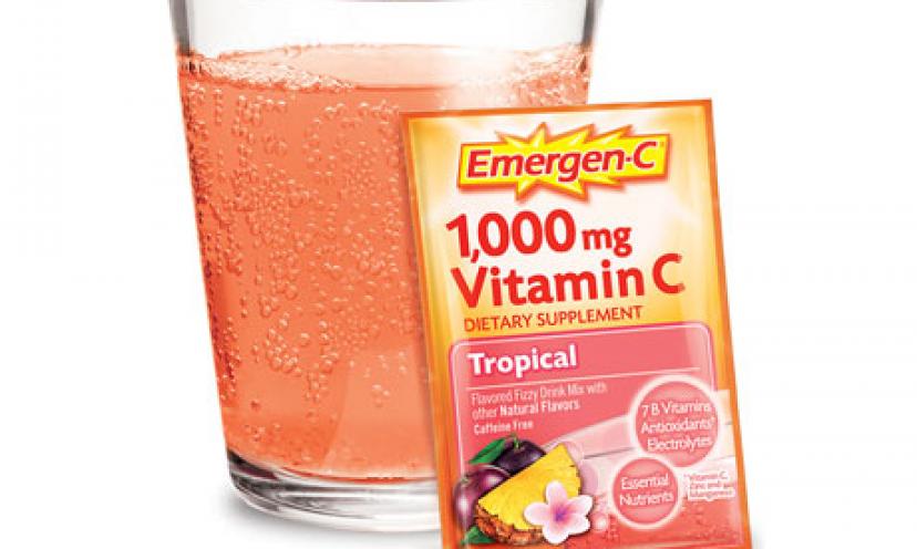 Score a Free Emergen-C Vitamin Supplement!