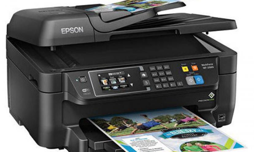 Save 40% on the Epson WorkForce All-In-One Wireless Color Printer!
