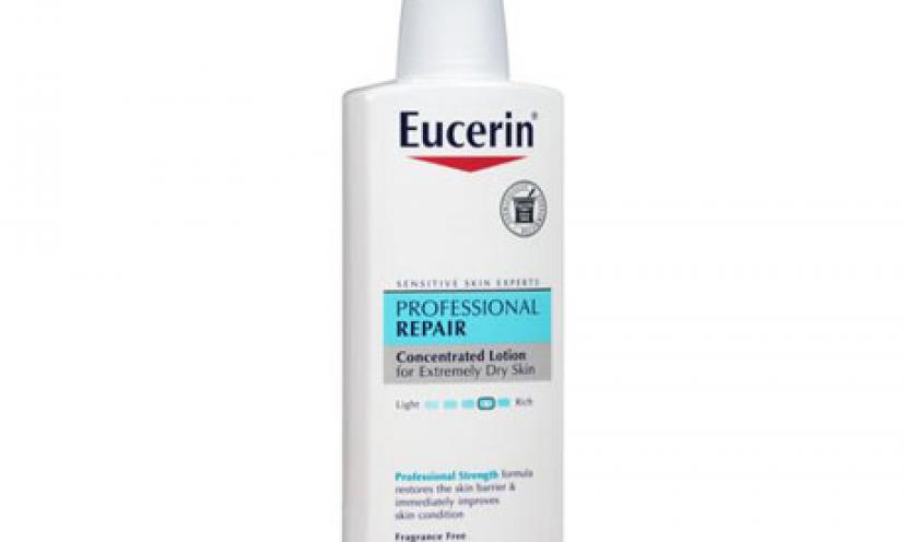 FREE Sample Of Eucerin Professional Repair Lotion!