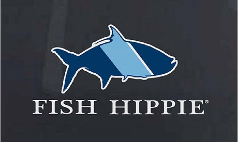 Get a FREE Fish Hippie Sticker!