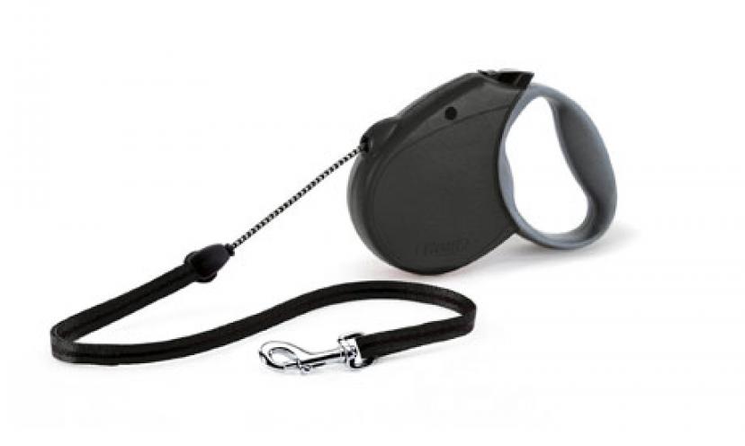 Save 50% on the Flexi Freedom Retractable Cord Dog Leash!