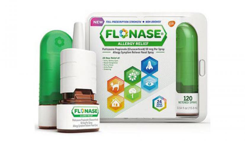 Get $4.00 off Flonase Allergy Relief 120 count Spray Bottle!
