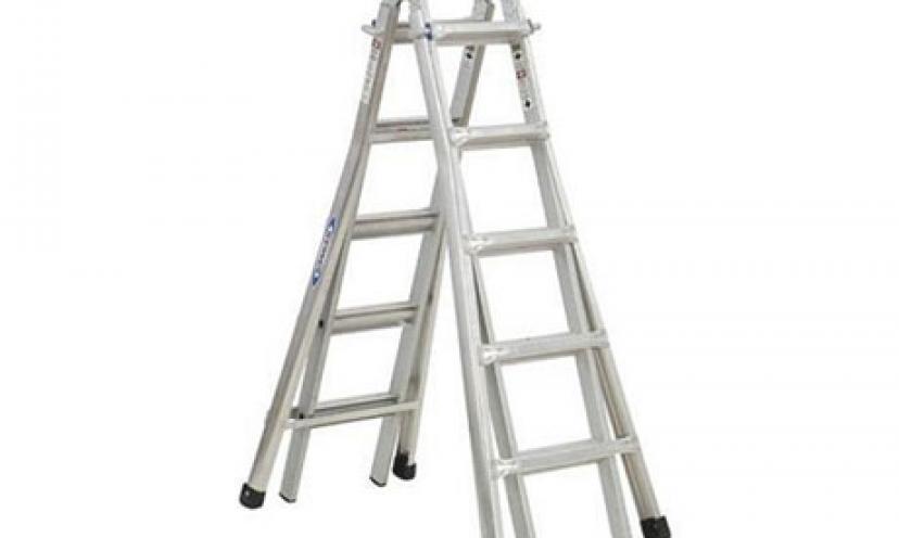 Get the Werner Telescoping Multi-Ladder for 73% Off!
