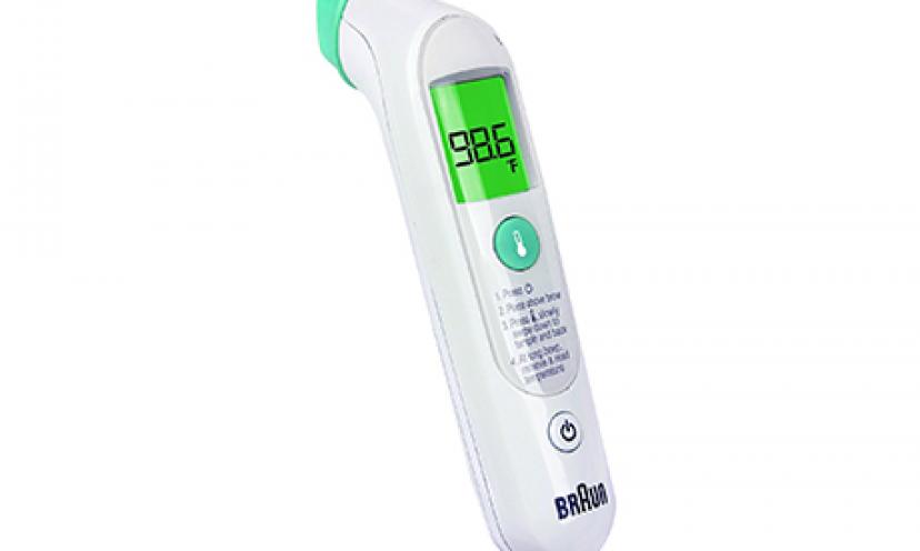 Get the Braun Forehead Thermometer for 52% off