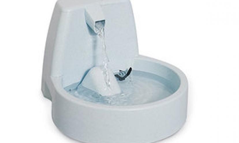 Save 40% Off The Drinkwell Original Pet Fountain!
