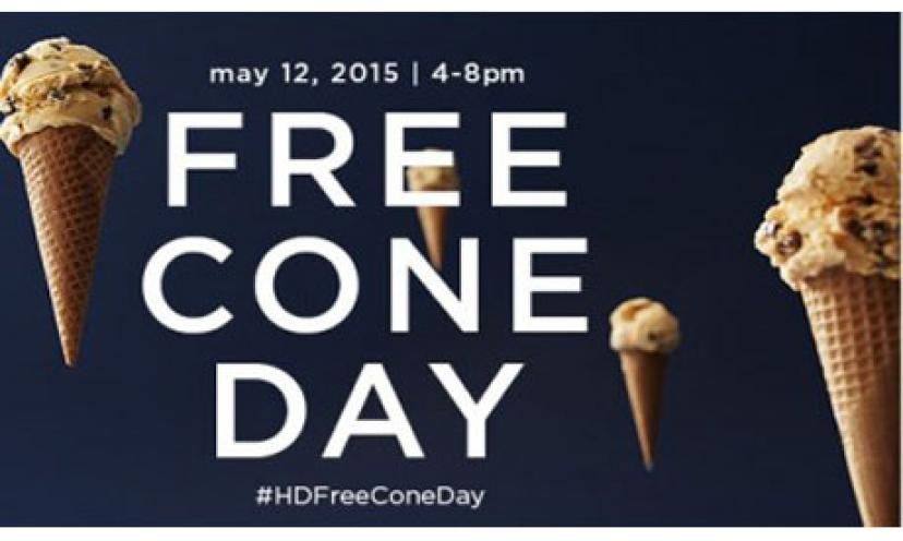 Enjoy a FREE Cone at Häagen-Dazs on May 12th!