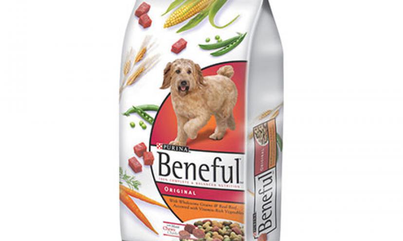 Get a FREE Sample of Purina Beneful Original Dry Dog Food!