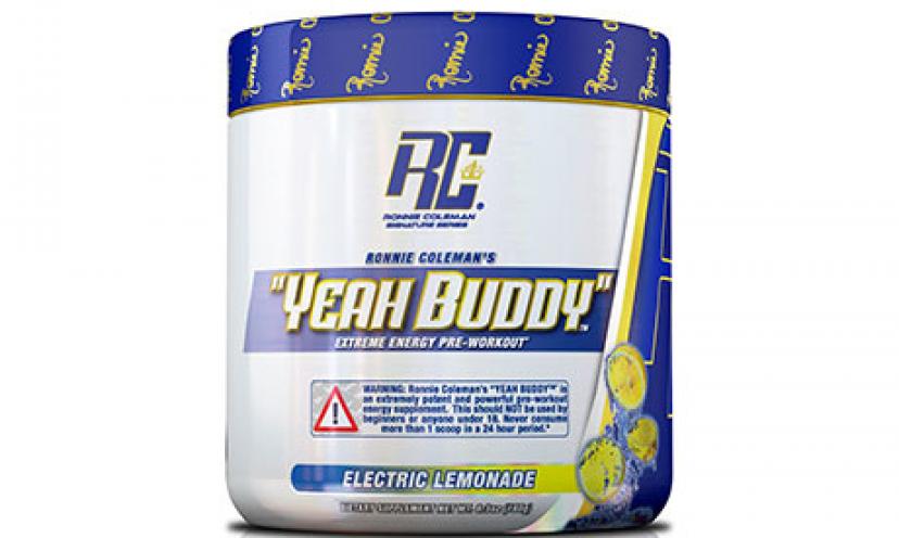 Get a FREE Yeah Buddy Supplement Sample!