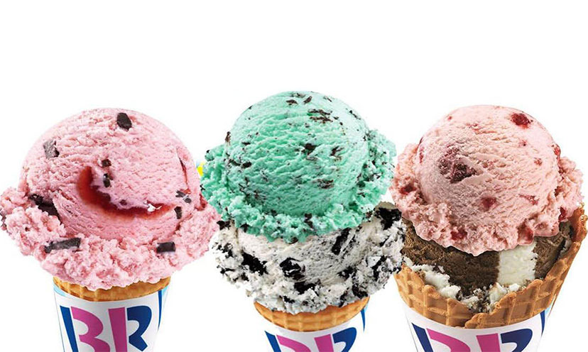 Get a FREE Scoop of Ice Cream From Baskin-Robbins!
