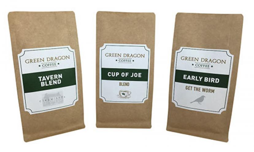 Get a FREE Green Dragon Coffee Sample!