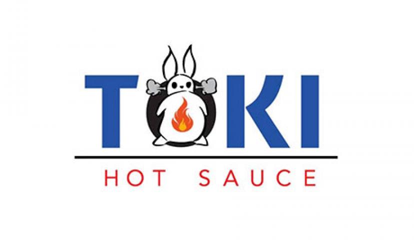 Get a FREE Toki Hot Sauce Sample!