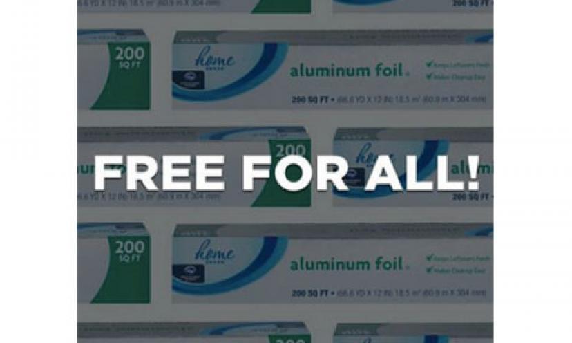 Get a FREE Kroger Aluminum Foil at Ralphs!