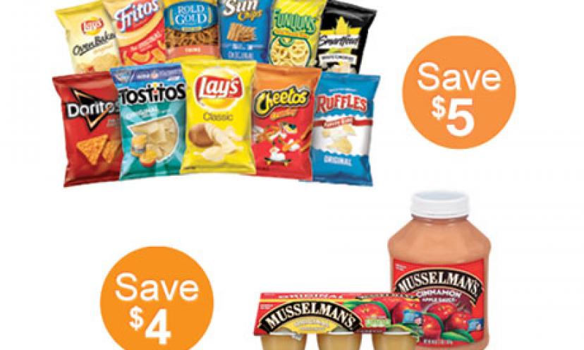 Save $5 when you spend $20 on any Frito Lay® products