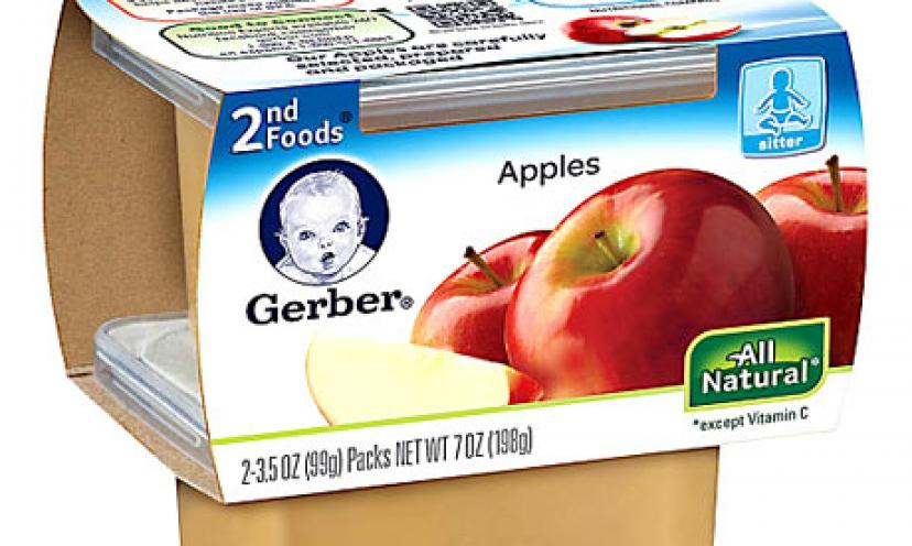 Save $1 When You Purchase Gerber 2nd Foods!