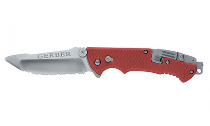 Get 51% off the Gerber Hinderer Rescue Knife with Serrated Edge!