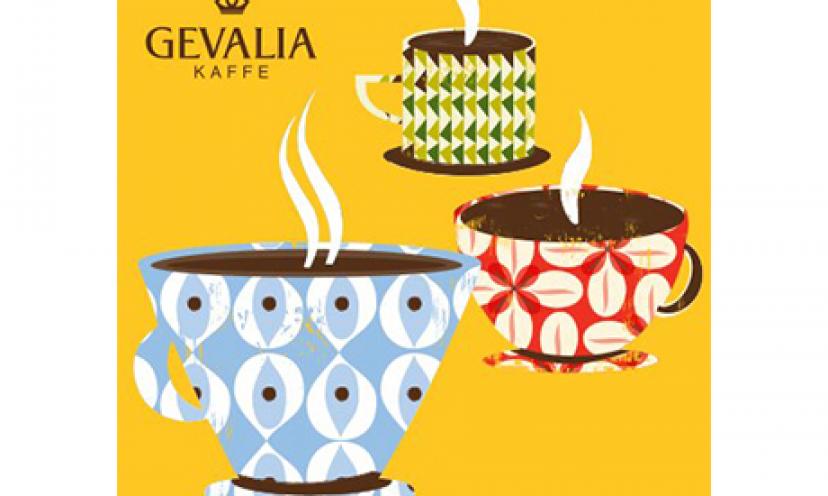 Enjoy a free one-pot ground coffee sample of Gevalia Coffee
