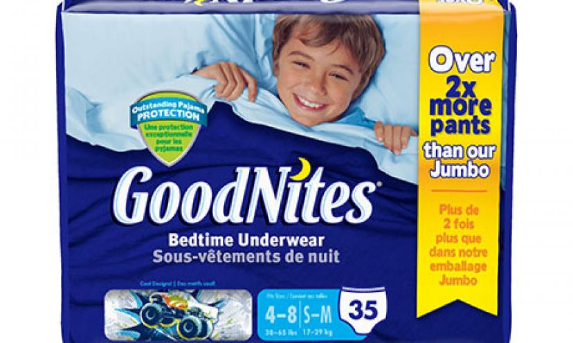 Get $2 off any GOODNITES product