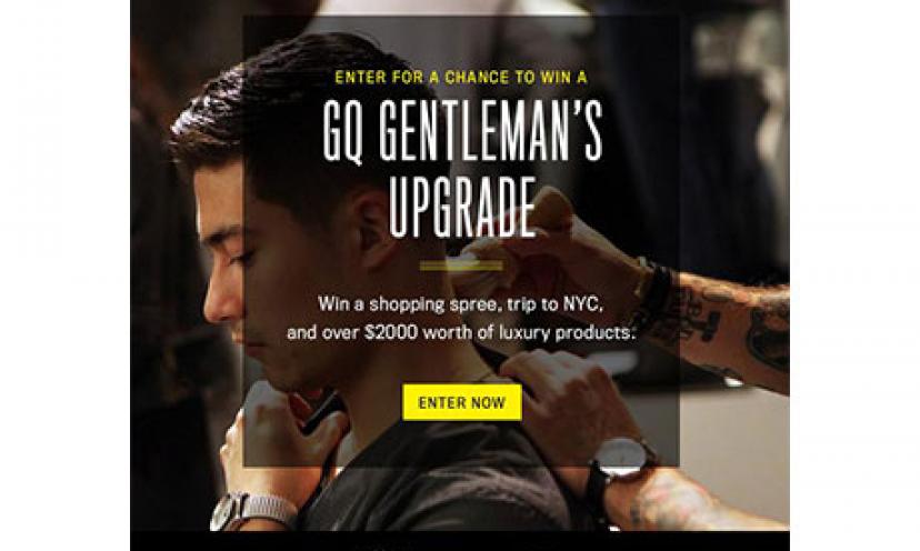 Enter to Win a Trip to NYC with GQ!
