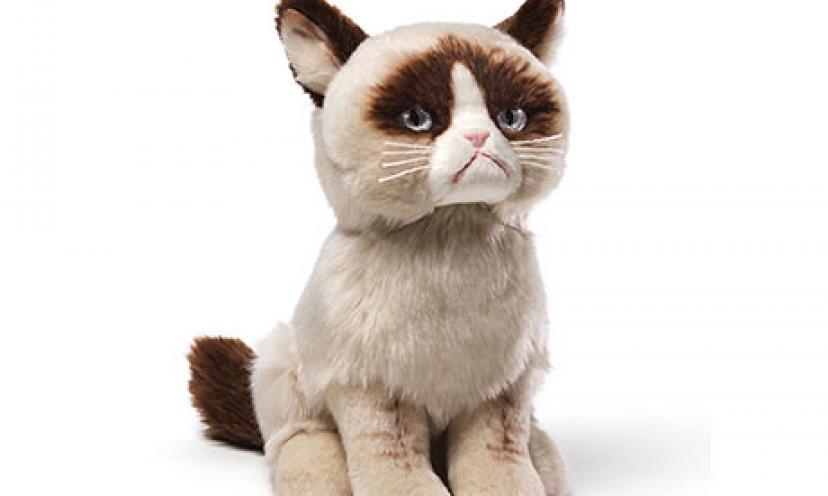 Save 32% on the Gund Grumpy Cat Plush Stuffed Animal Toy!