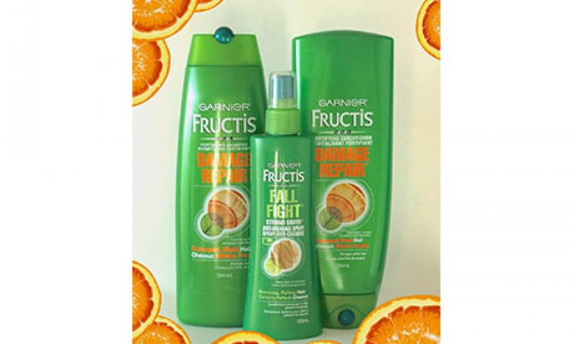 Get a FREE Garnier Fructis Brazilian Smooth Haircare Sample!