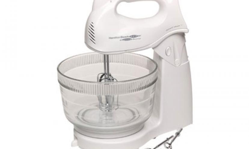 Get 32% Off on the Hamilton Beach Power Deluxe Stand Mixer!
