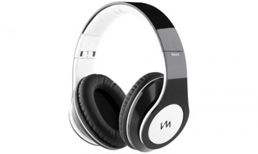 Save 81% on VM Audio Elux Over Ear Headphones!