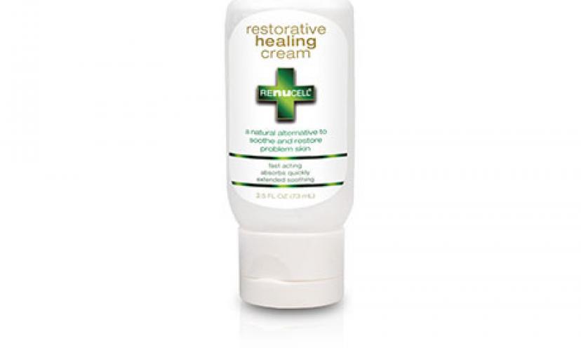 Get a FREE RENUCELL Restorative Healing Cream Sample!