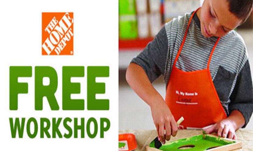 Build a Football Toss Game At Home Depot for FREE!