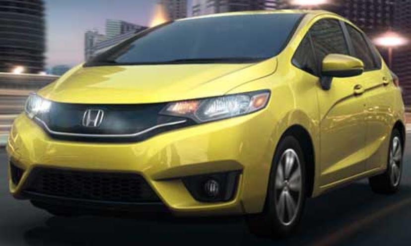 Drive Home in a Brand New 2015 Honda Fit Today!