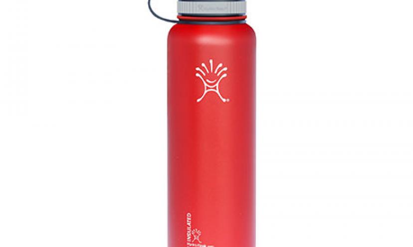 Enjoy 20% Off Hydro Flask Insulated Stainless Steel Water Bottle!