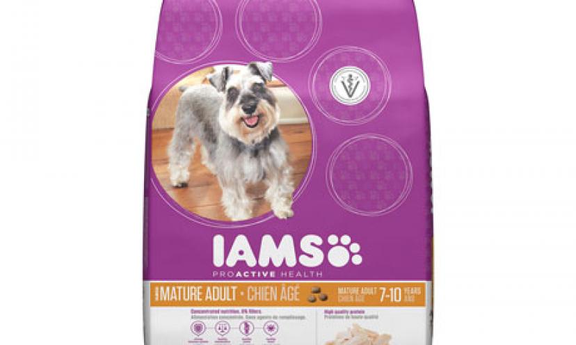 Get $2.00 Off One IAMS Dry Dog Food!