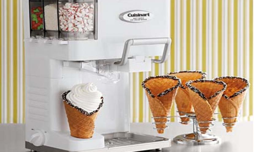 Win a Cuisinart Mix-It-In Soft Serve Ice Cream Maker! Enter, here!