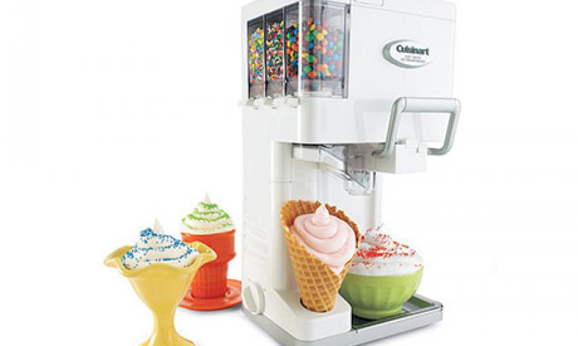 Win a Cuisinart Soft Serve Ice Cream Maker!