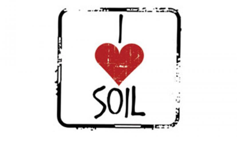 Start your “I Love Soil” campaign with free stickers, here!