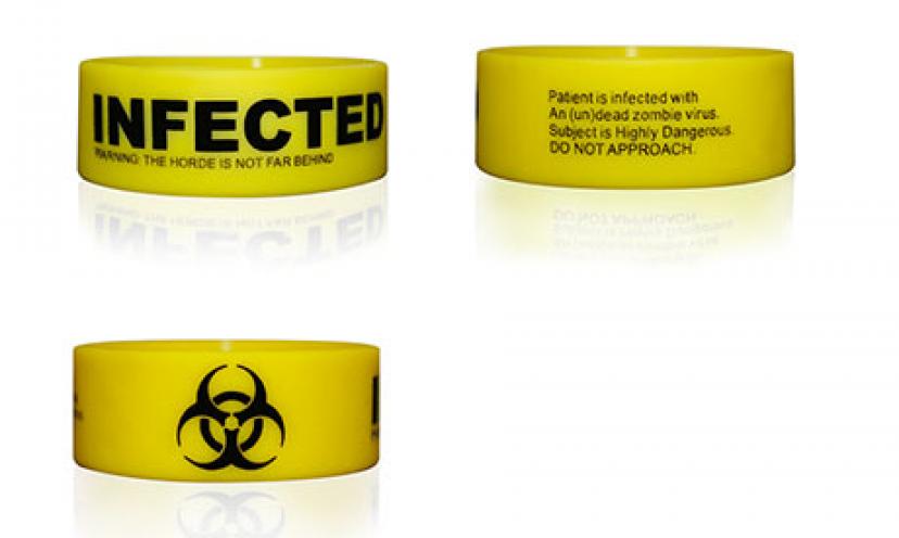 FREE Infected. Zombie Wristband!