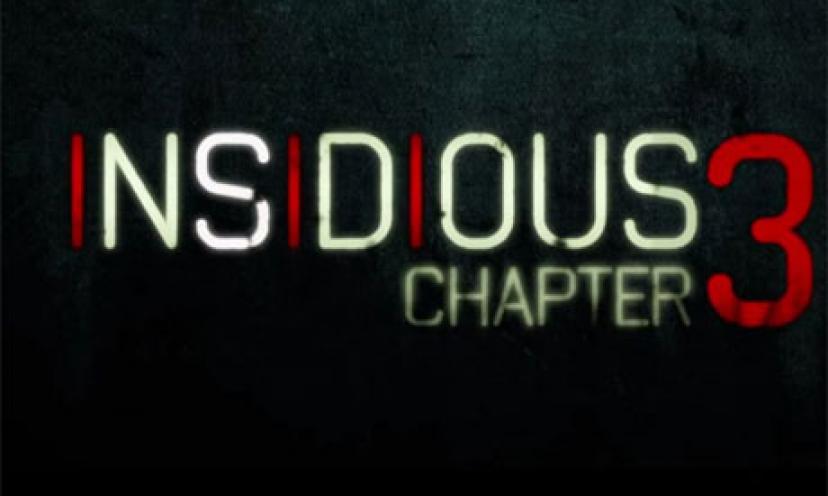 Enter to Win a Trip to the Premiere of Insidious: Chapter 3!