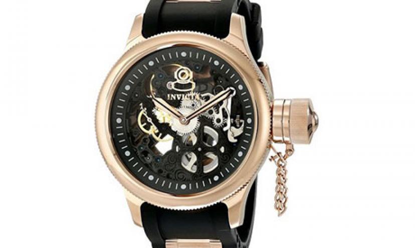 Save a whopping 85% off an Invicta Men’s Mechanical Hand Wind Watch
