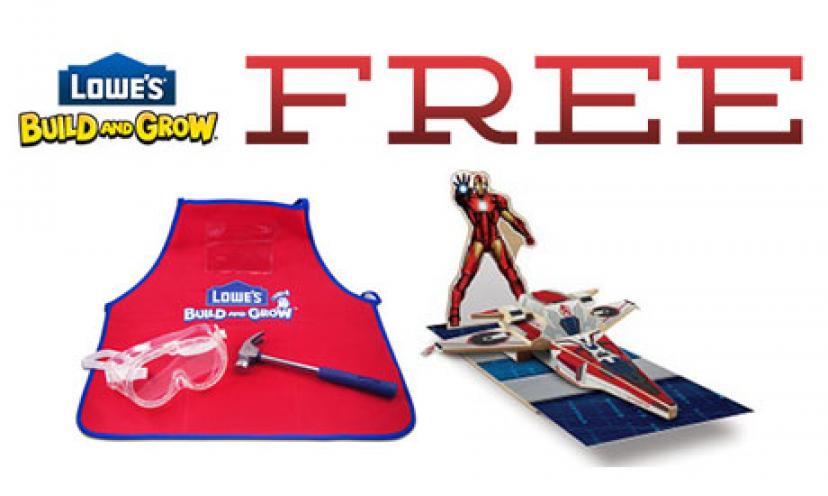 Build Iron Man’s Avenjet for FREE at Lowe’s!