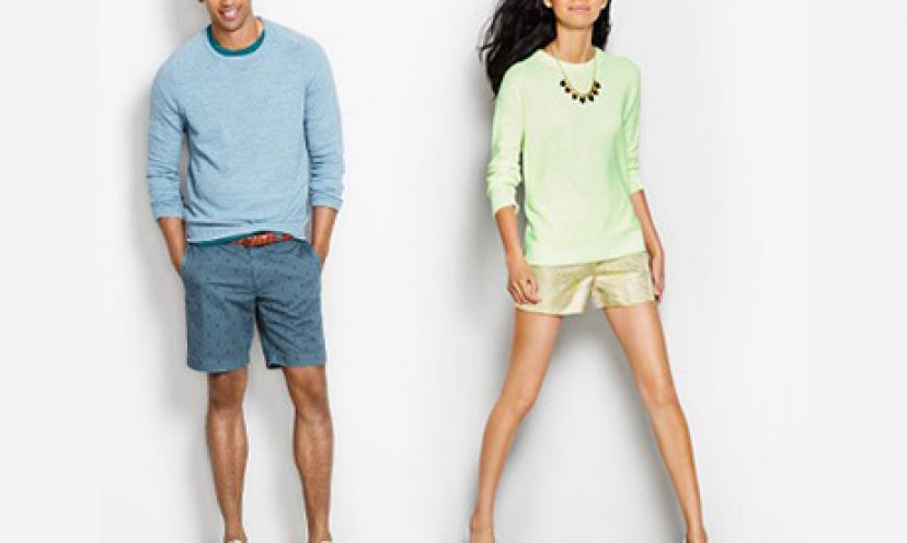 Get 30% off J. Crew Factory in-store and online