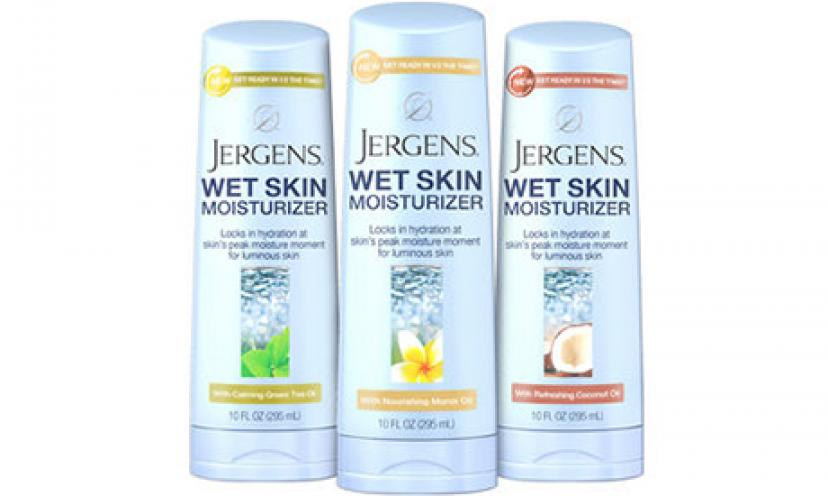 Get a FREE sample of Jergens Wet Skin Moisturizer from Target