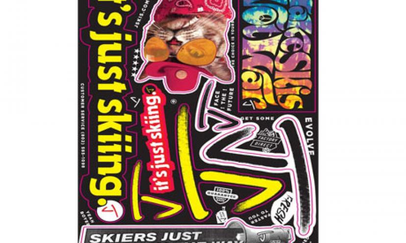 Free Stickers and Ski Updates only at Jskis.com!