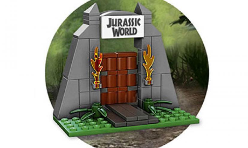 Get A Free Mini Lego Jurassic World Gate Toy Get It Free