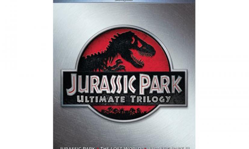 Get 55% off Jurassic Park: Ultimate Trilogy!