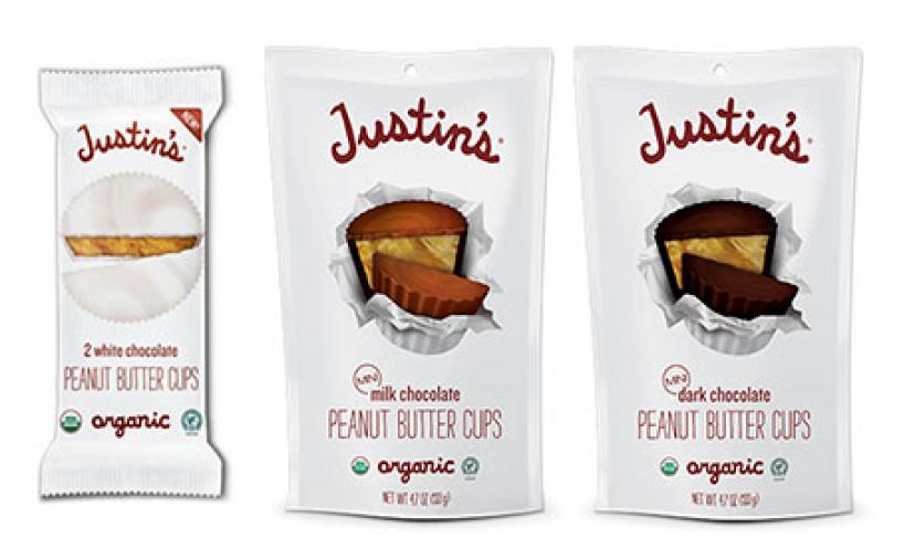 Get a FREE Sincerely Justin Peanut Butter Cup or Squeeze Pack!
