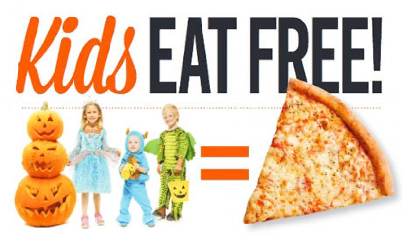 Kids Eat Free at Sbarro on Halloween! Get It Here!